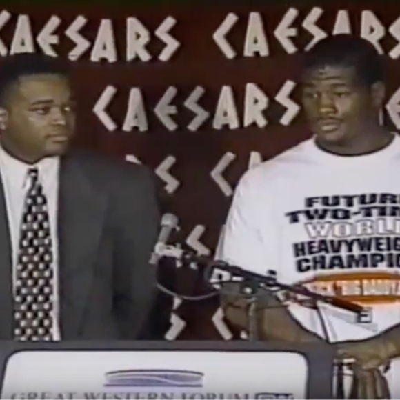 Super Rare 90's FILA Boxing Riddick Big Daddy Bowe - Picture 1 of 8